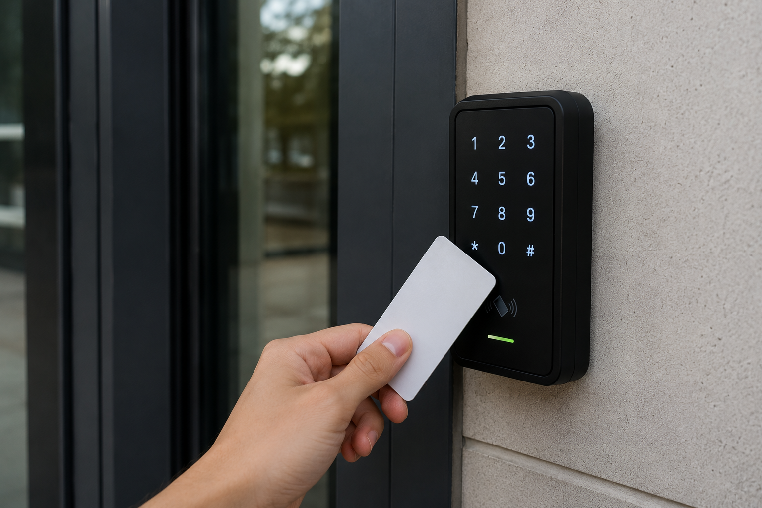 Sistema de control de acceso con tarjeta